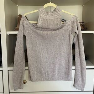Express Cold Shoulder Sweater